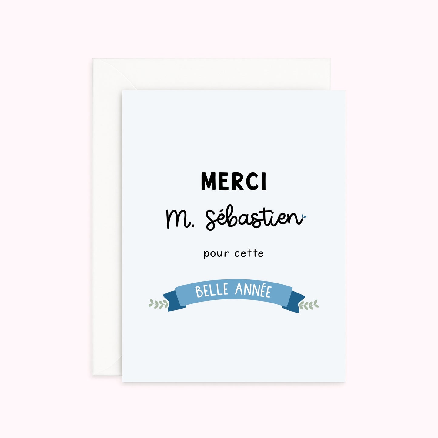 Carte - Merci pour cette belle année