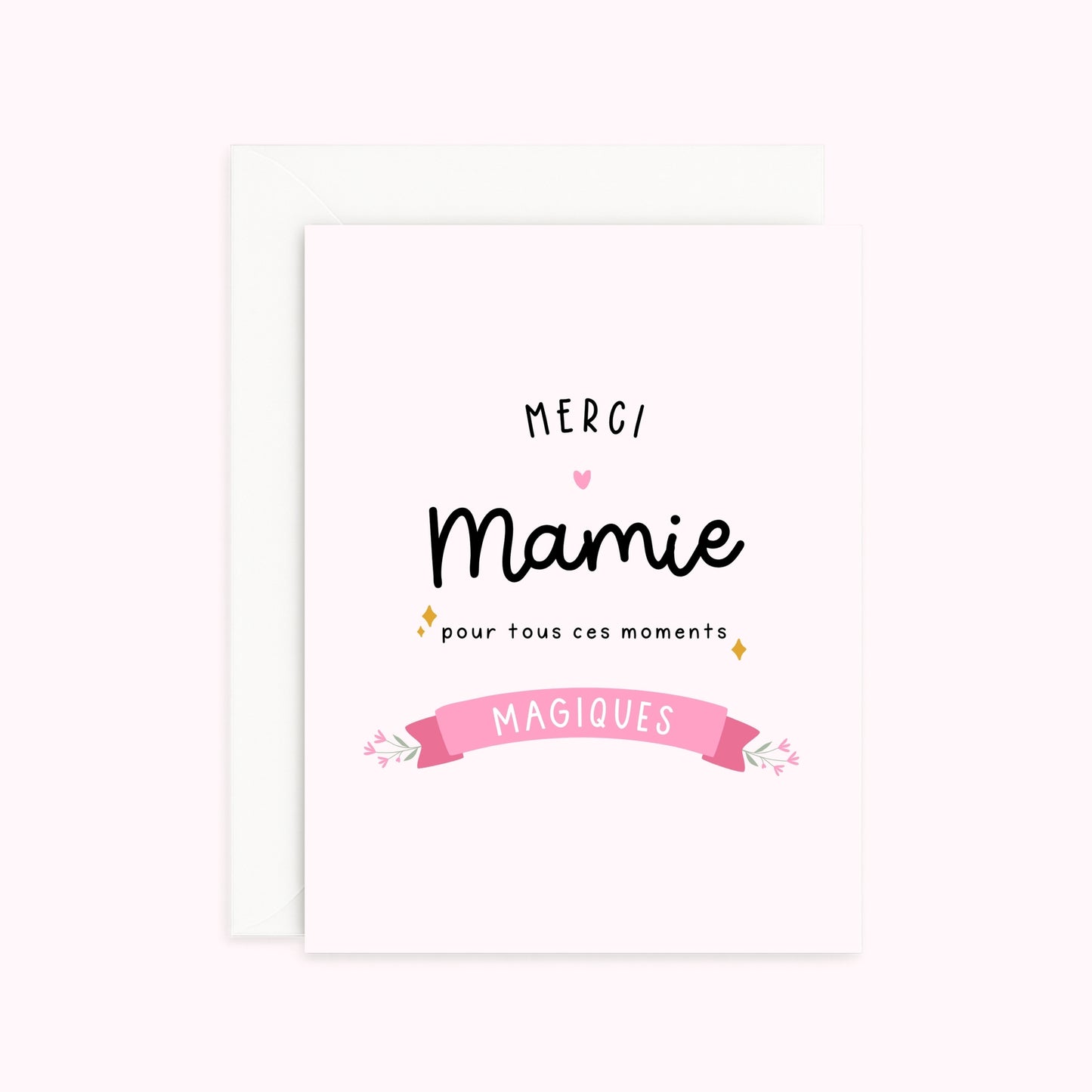 Carte - Merci mamie