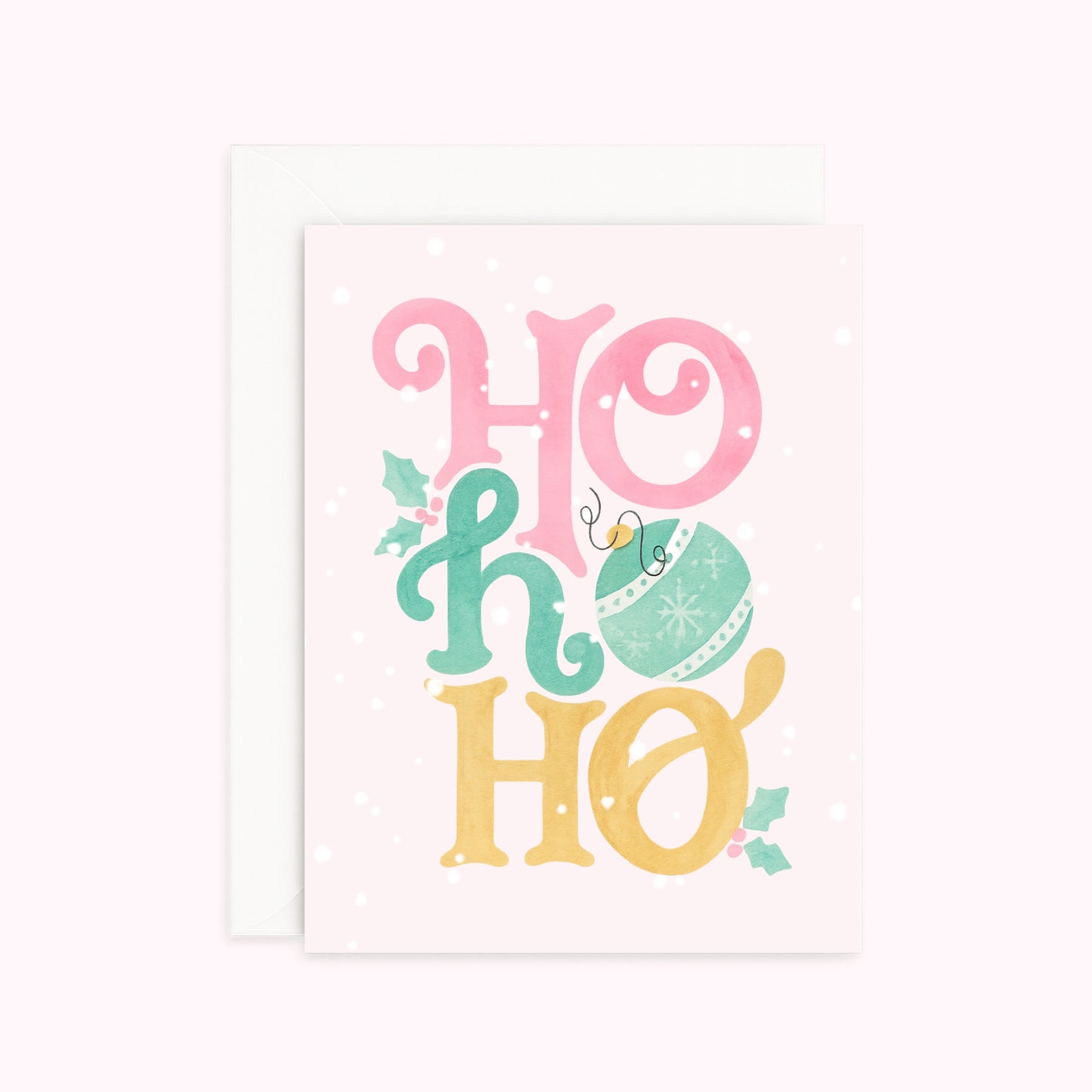 Carte de Noël - Ho Ho Ho