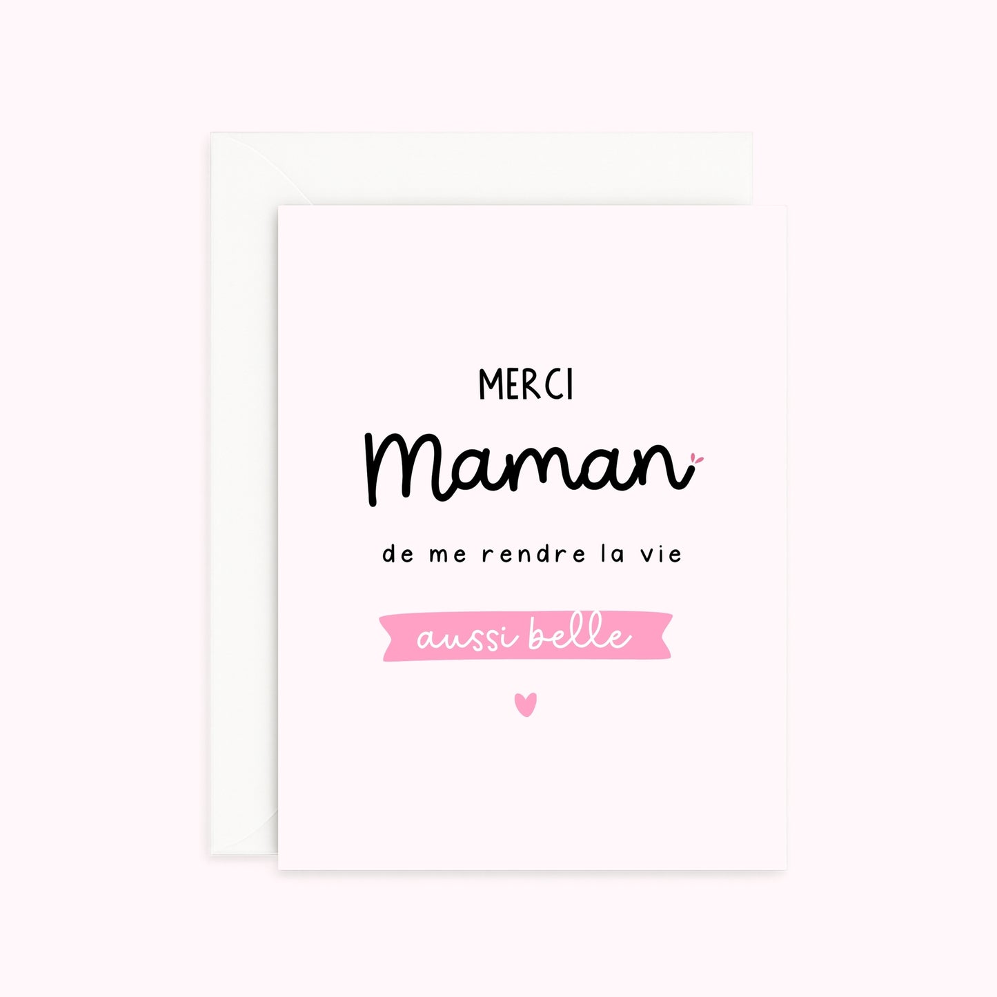 Carte - Merci maman
