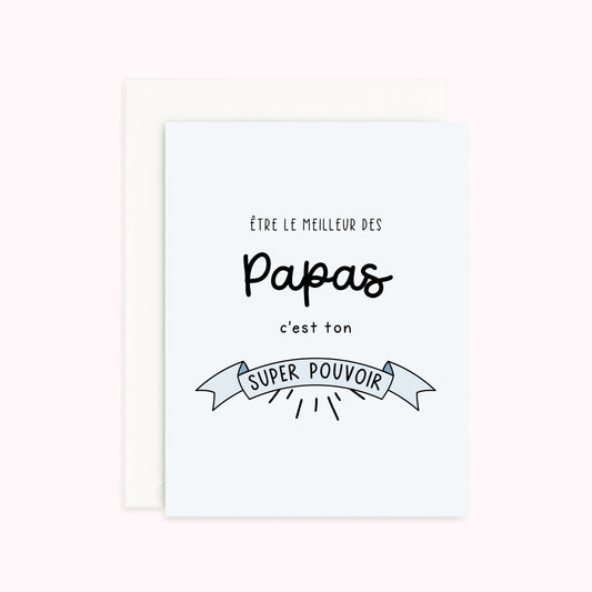 Carte - Meilleur des papas