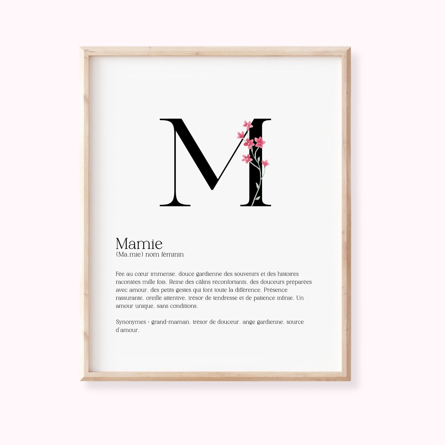 Definition poster for godmother