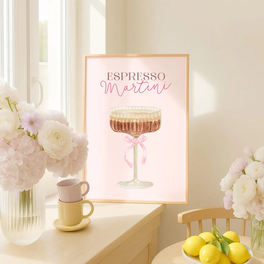 Impression d'art ''Espresso Martini''